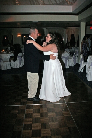 Me and my dad dancing at my wedding on October 23, 2011.